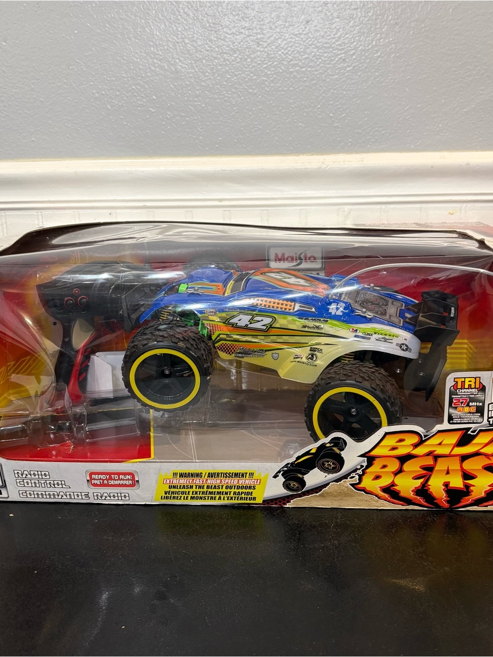Vintage Maisto Tech Baja Beast Radio Control R/C Car